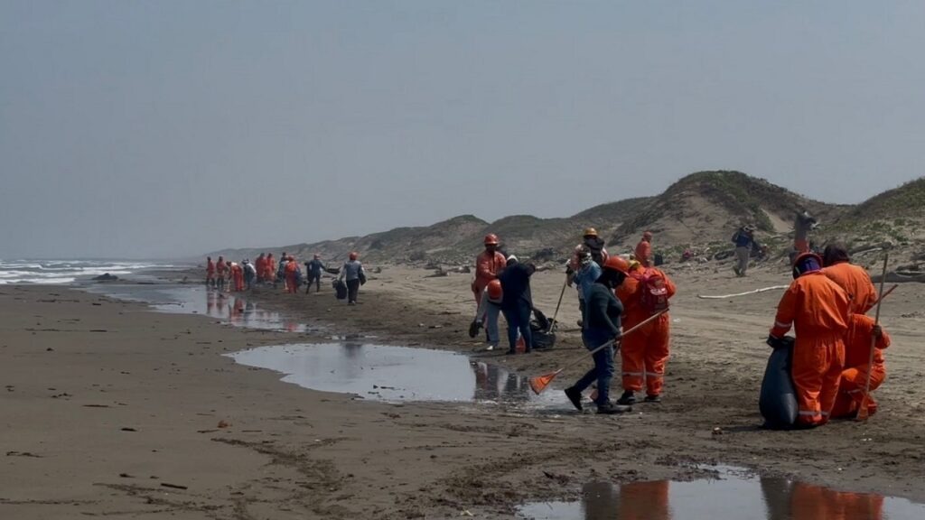 Avanza limpieza por hidrocarburo en playas de Veracruz y Tabasco ...