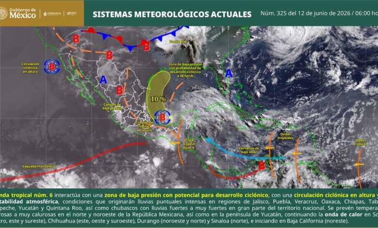 imagen satelital del clima